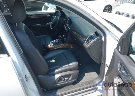 2017 Audi Q5 2.0T Premium from USA, damaged, VIN WA1L2AFP3HA029106